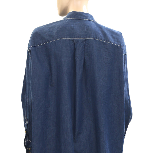 BDG Urban Outfitters Denim Shirt top