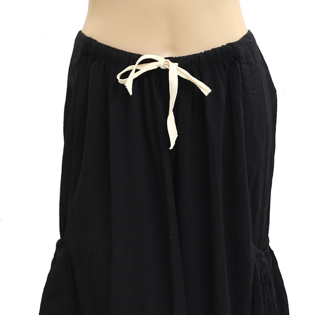 Free People Wide Leg Mid-Rise Pants