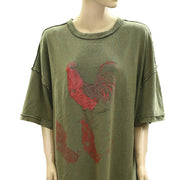 Free People We The Free Farm Friends Tee Tunic Top