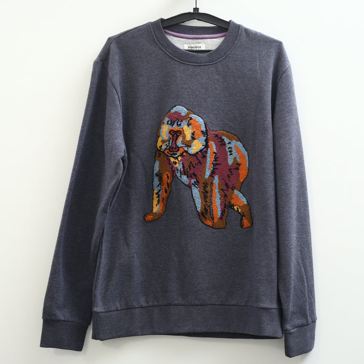 BONOBOS Critter Supersoft Fleece Crew Sweater