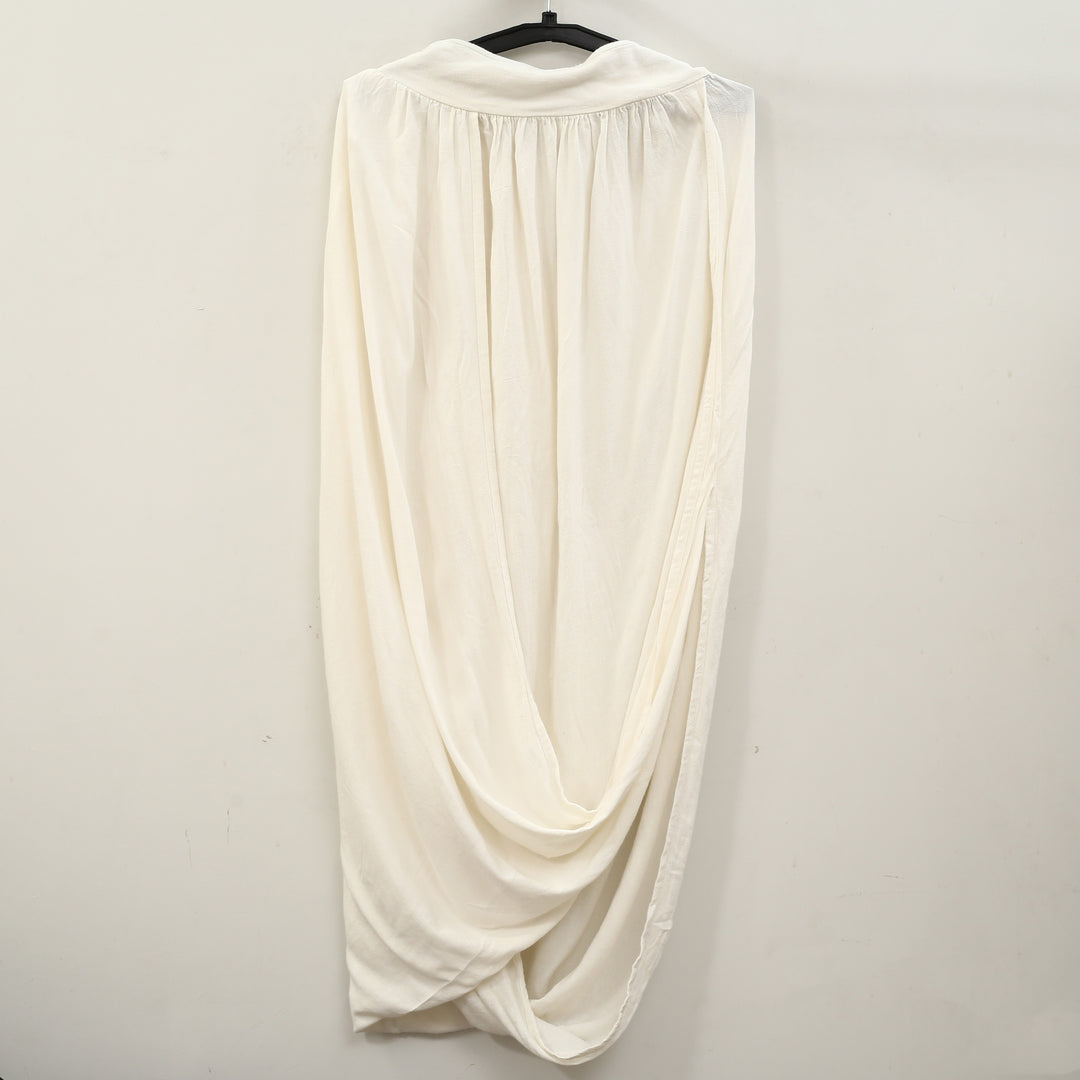 Free People Smocked Draped Harem Maxi Skirt