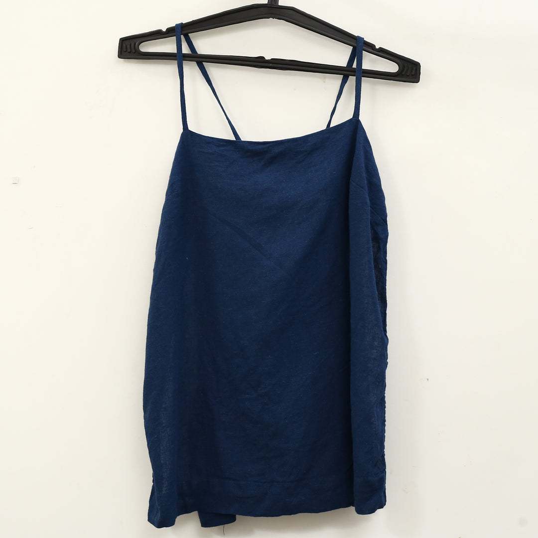 Free People Free-est Sightseer Linen Cami Tunic Top