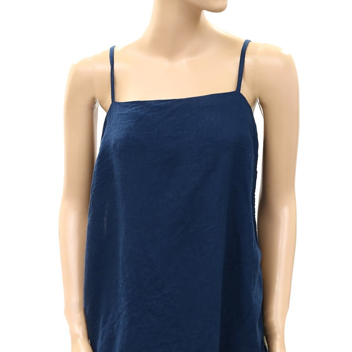 Free People Free-est Sightseer Linen Cami Tunic Top