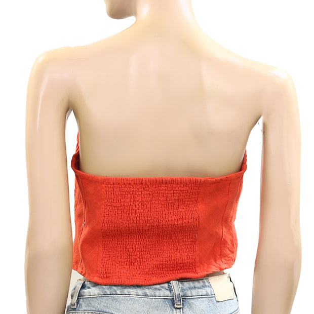 Free People Leilani Cropped Tube Top