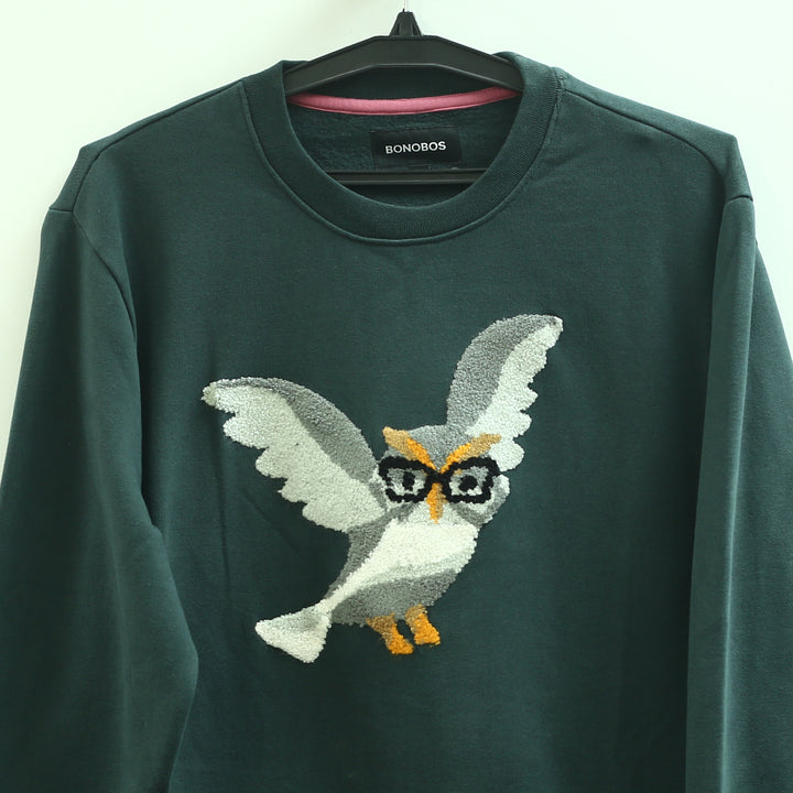 BONOBOS Critter Supersoft Fleece Crew Sweater