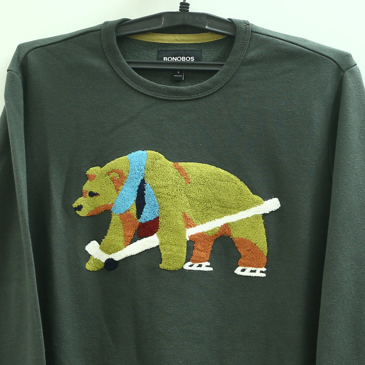 BONOBOS Critter Supersoft Fleece Crew Sweater