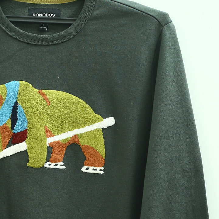 BONOBOS Critter Supersoft Fleece Crew Sweater