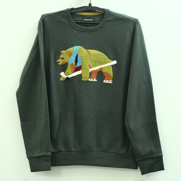 BONOBOS Critter Supersoft Fleece Crew Sweater