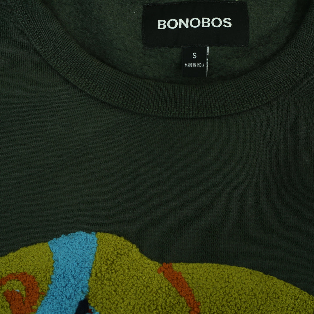 BONOBOS Critter Supersoft Fleece Crew Sweater
