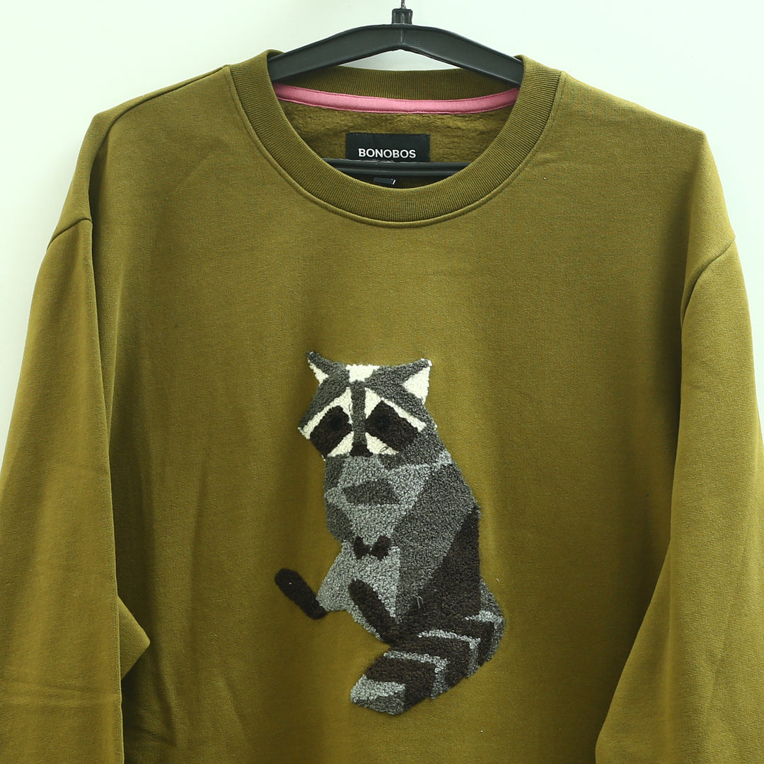 BONOBOS Critter Supersoft Fleece Crew Sweater