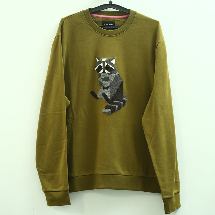 BONOBOS Critter Supersoft Fleece Crew Sweater