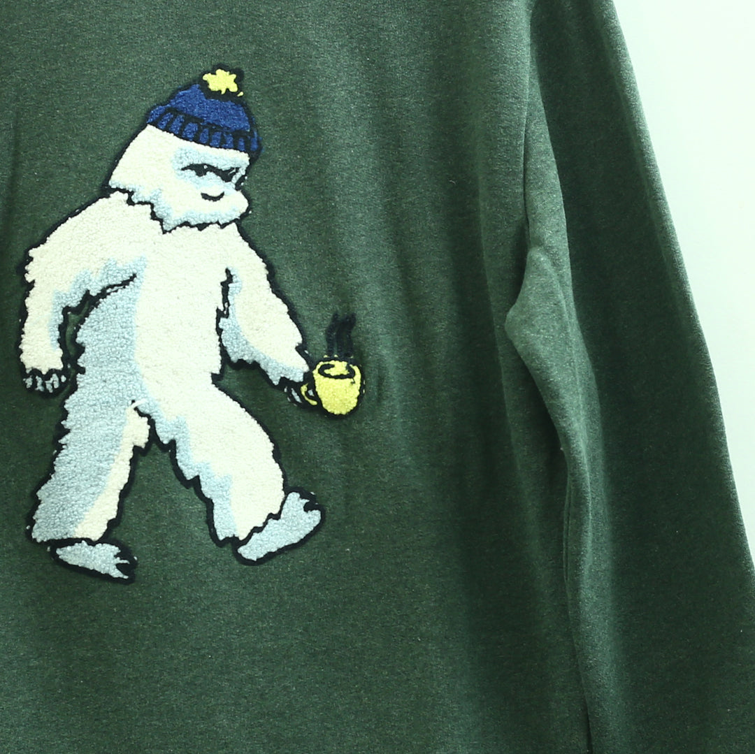 BONOBOS Critter Supersoft Fleece Crew Sweater