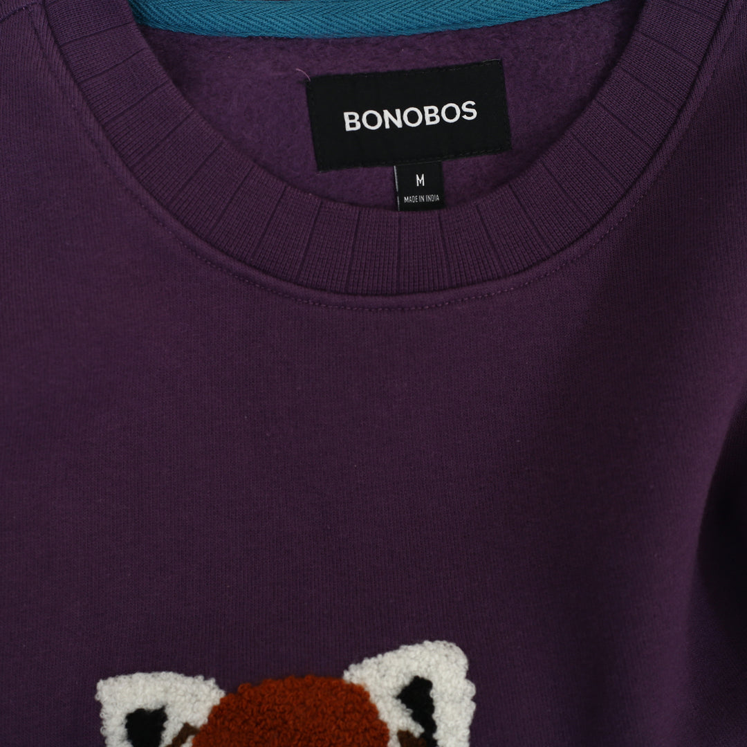 BONOBOS Critter Supersoft Fleece Crew Sweater
