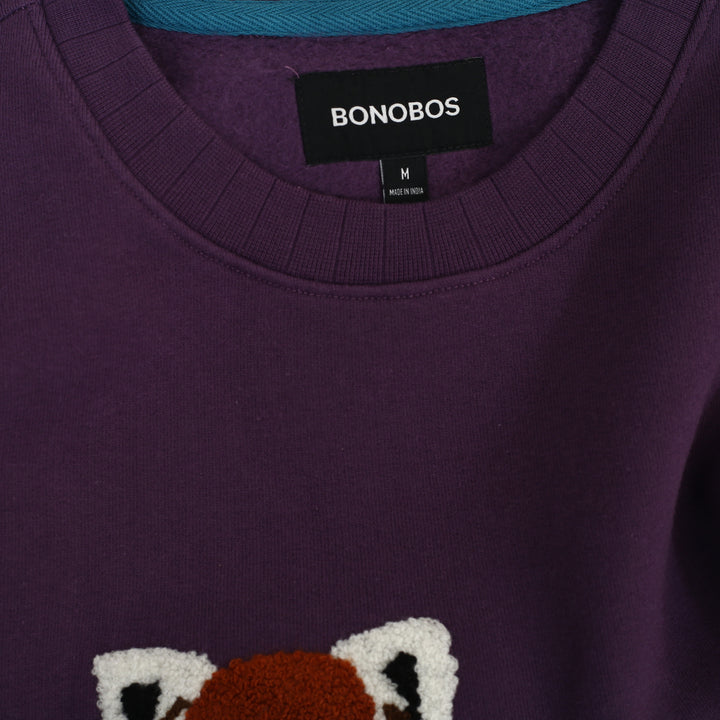 BONOBOS Critter Supersoft Fleece Crew Sweater
