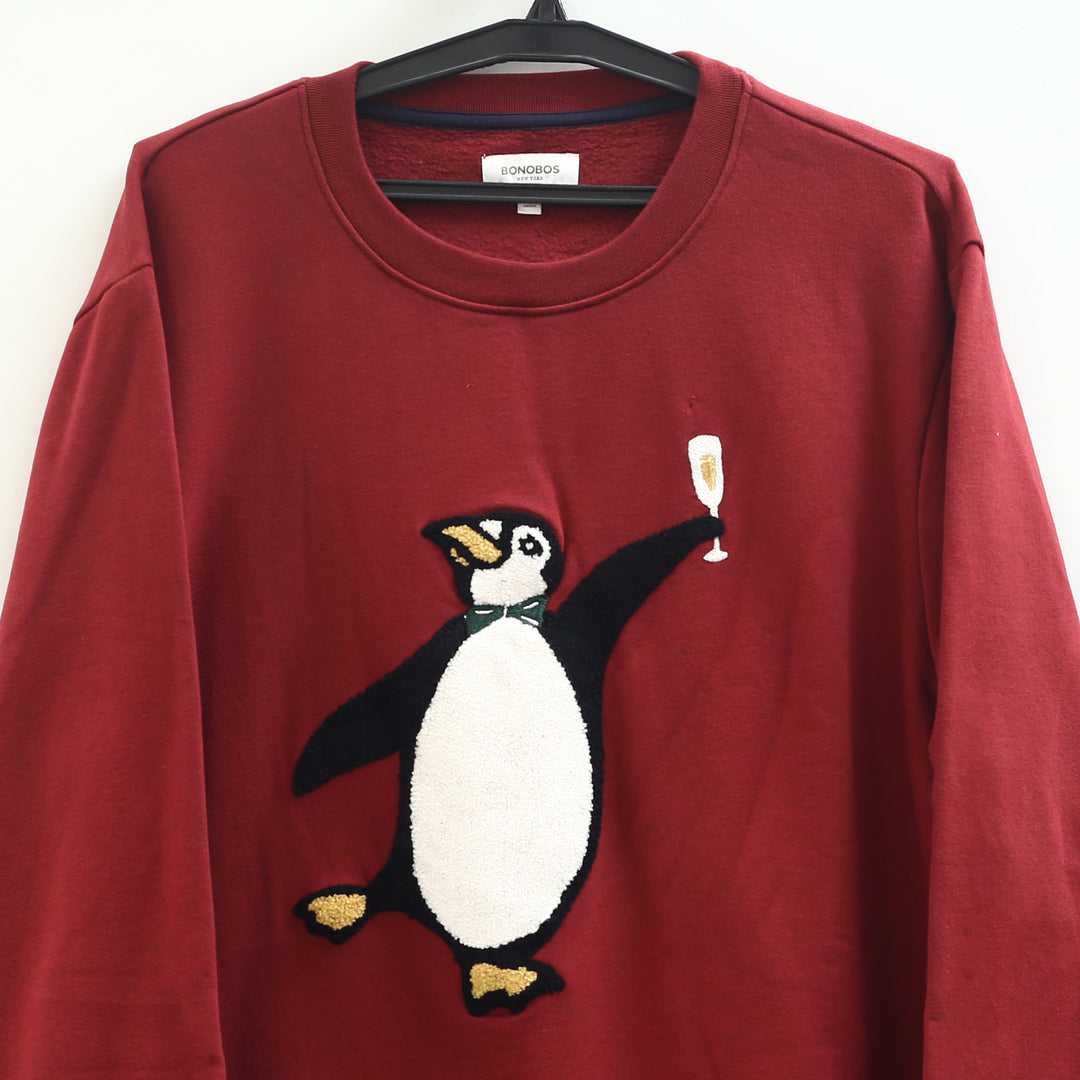 BONOBOS Critter Supersoft Fleece Crew Sweater