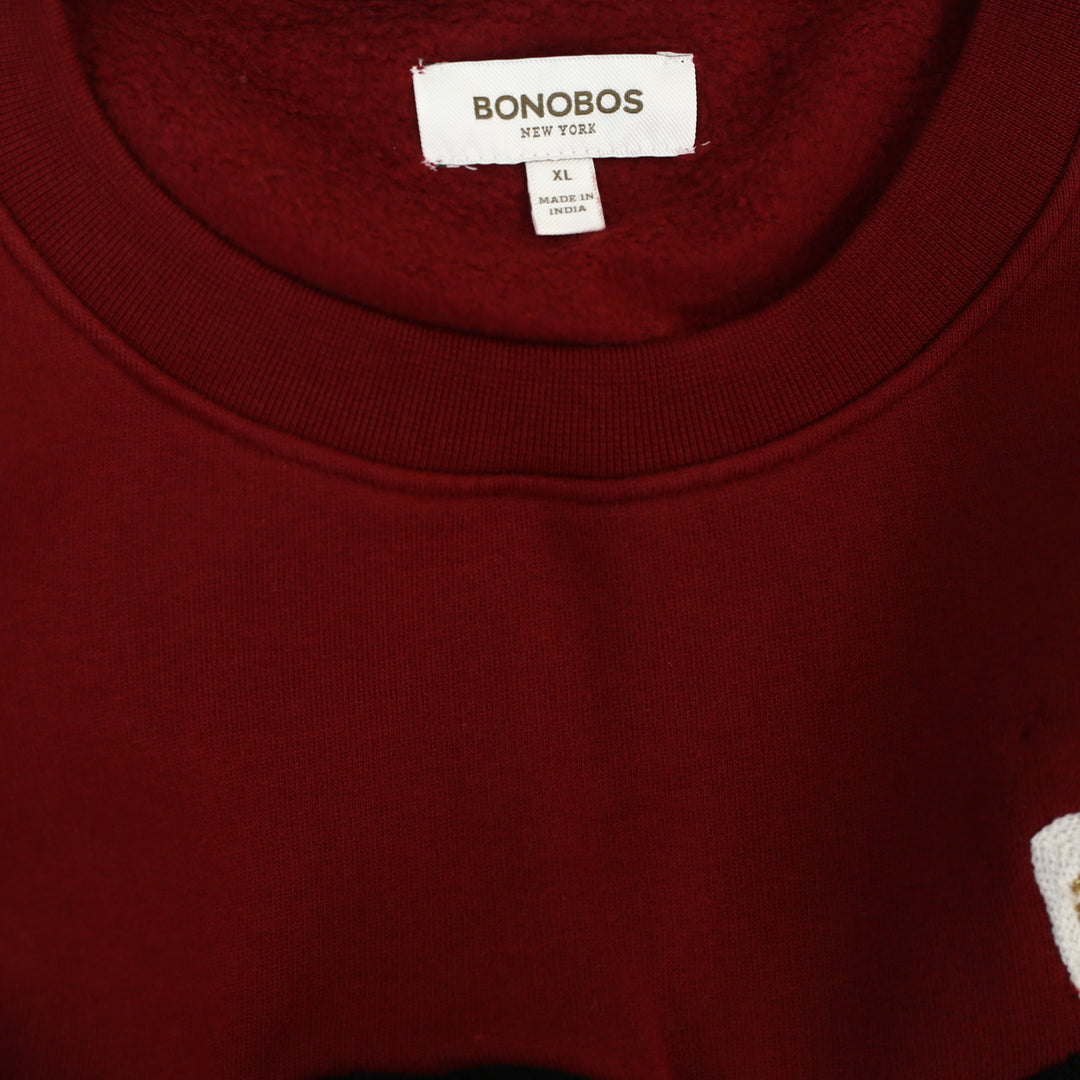 BONOBOS Critter Supersoft Fleece Crew Sweater