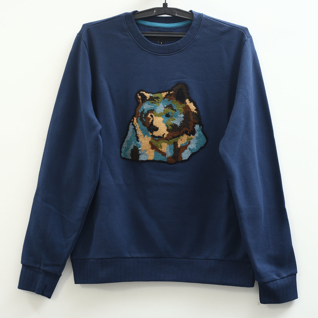 BONOBOS Critter Supersoft Fleece Crew Sweater