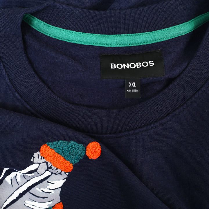 BONOBOS Critter Supersoft Fleece Crew Sweater