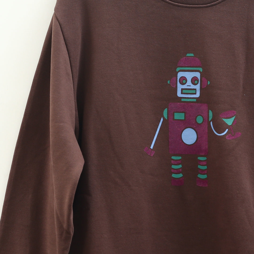 BONOBOS Critter Supersoft Fleece Crew Sweater