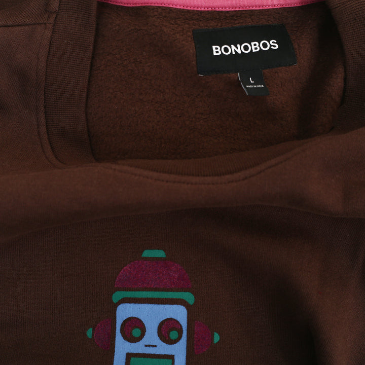 BONOBOS Critter Supersoft Fleece Crew Sweater