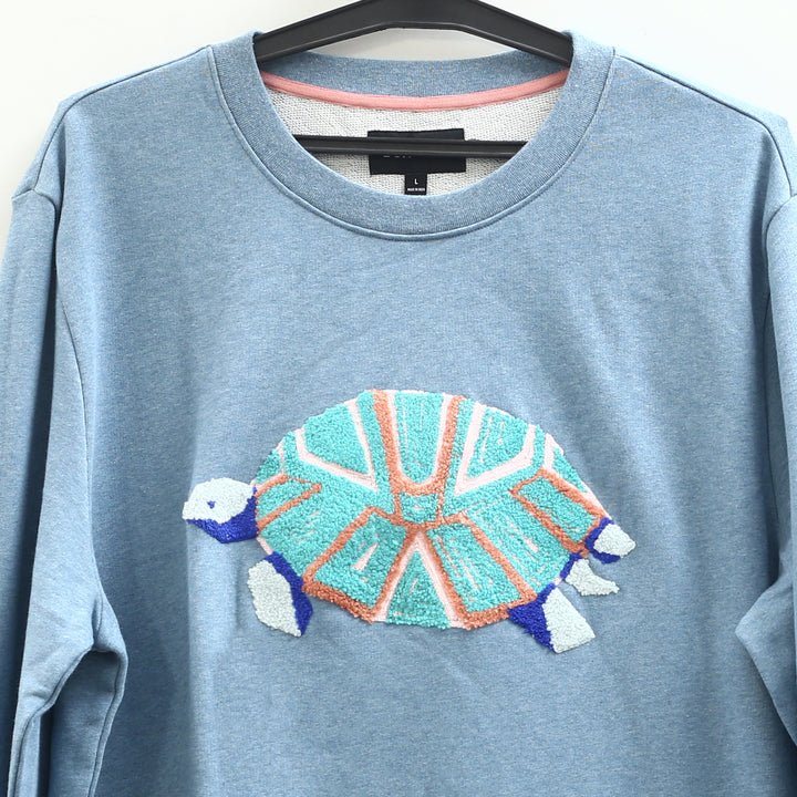 BONOBOS Critter Supersoft Fleece Crew Sweater