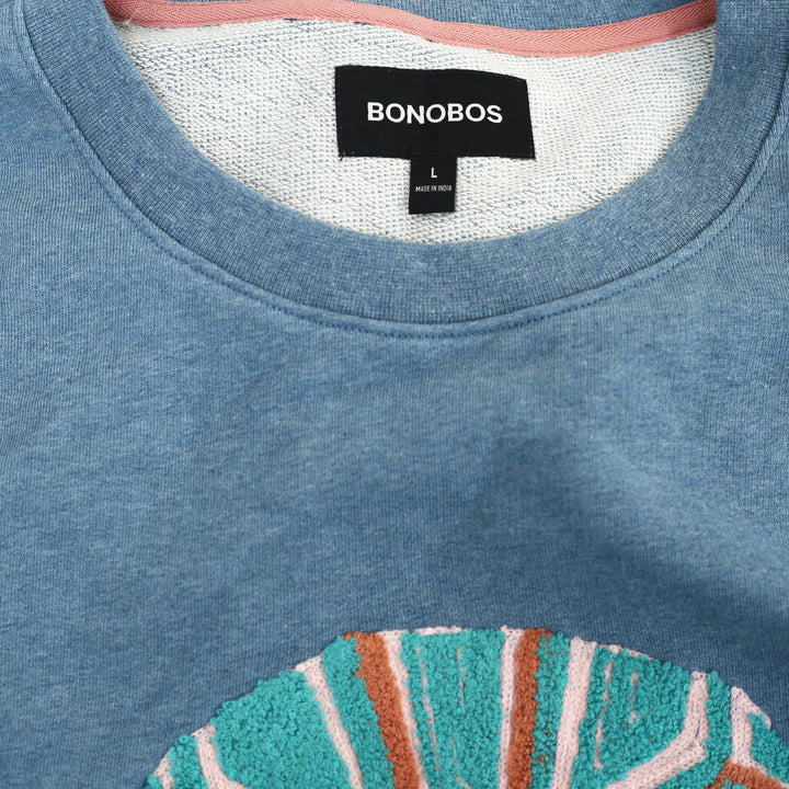 BONOBOS Critter Supersoft Fleece Crew Sweater