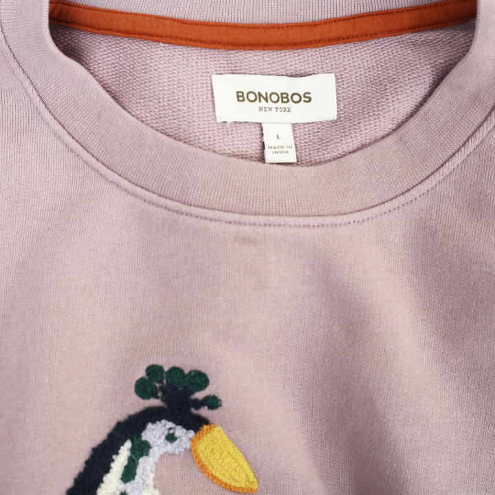 BONOBOS Critter Supersoft Fleece Crew Sweater