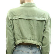 Anthropologie Pilcro Zip-Up Utility Jacket Top