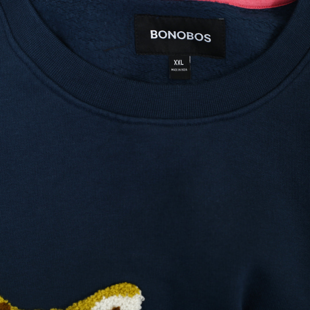 BONOBOS Critter Supersoft Fleece Crew Sweater