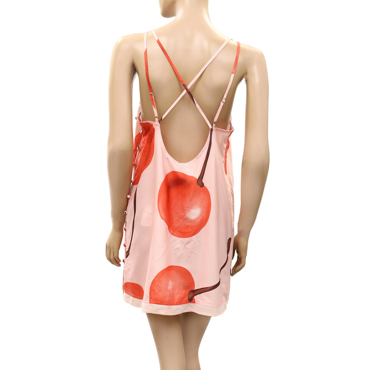 By Anthropologie Silky Mini Shift Dress