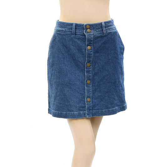 Apiece Apart Chloe Denim Short Mini Skirt