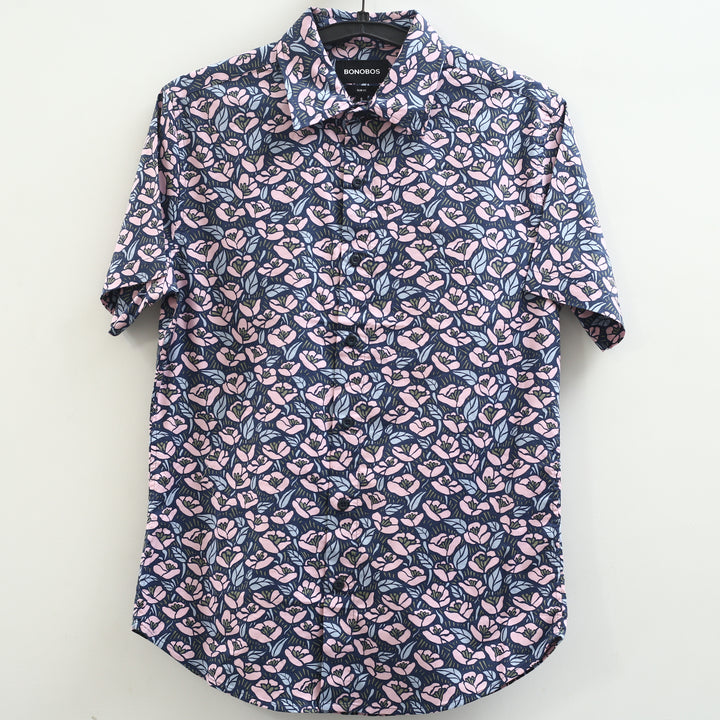 Bonobos Stretch Riviera Short Sleeve Men's Shirt