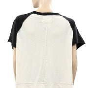 Free People We The Free Eyes Closed Henley Cropped Top