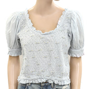 Free People Cecelia Top Blouse