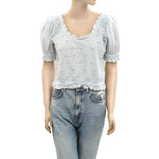 Free People Cecelia Top Blouse