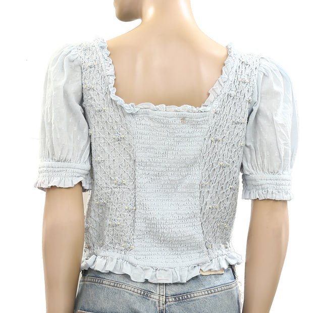 Free People Cecelia Top Blouse