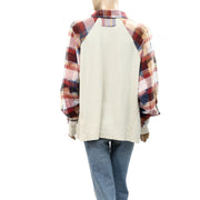 Free People We The Free Isabelle Thermal Plaid Tunic Top
