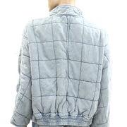 Free People Dolman Quilted Knit Jacket Top