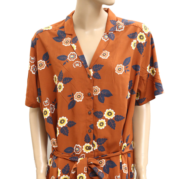 Bridge & Burn The Sofia Shirt Midi Dress