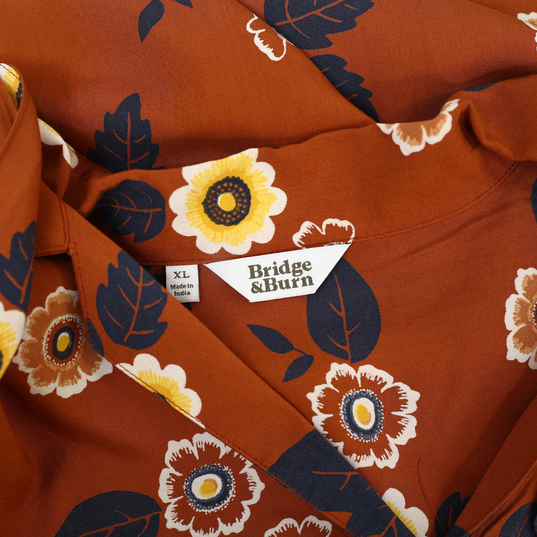 Bridge & Burn The Sofia Shirt Midi Dress