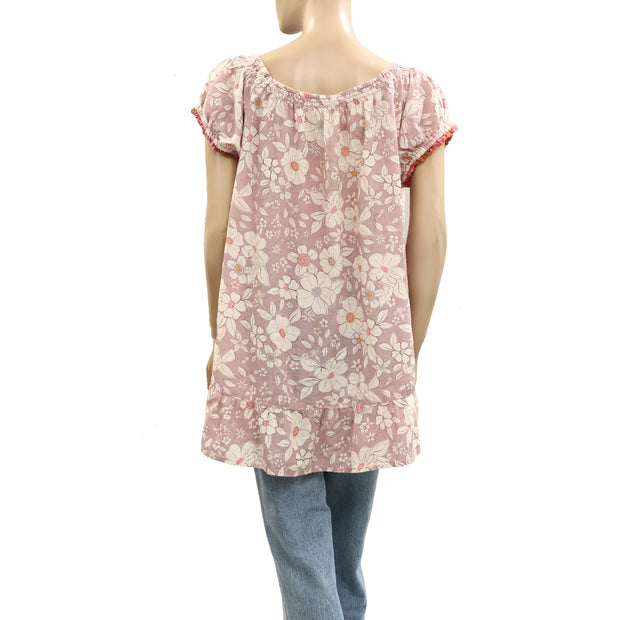 Free People Frankie Printed Tunic Top