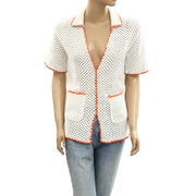 Free People Cabana Fauxchet Shirt Top