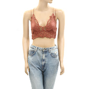 Free People FP One Adella Bralette Embroidered Cropped Top