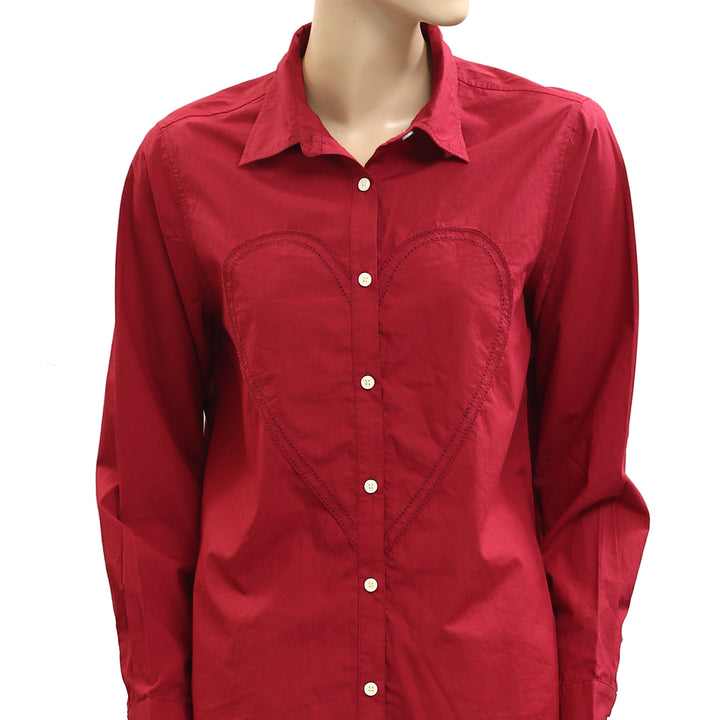 Kerri Rosenthal Mia Shirt Max Heart Tunic Top