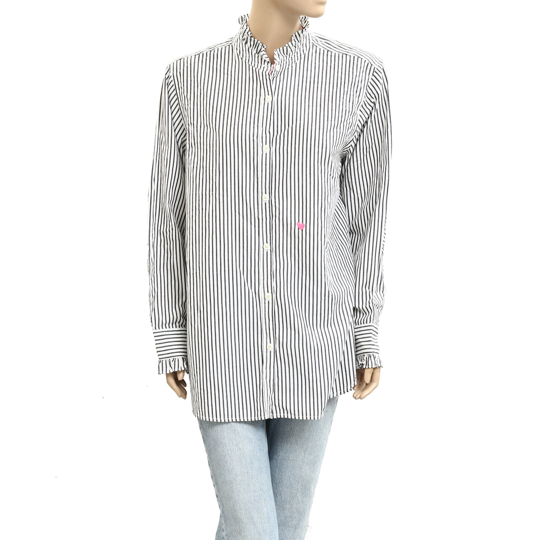 Kerri Rosenthal Mia Shirt Ruffles Tunic Top