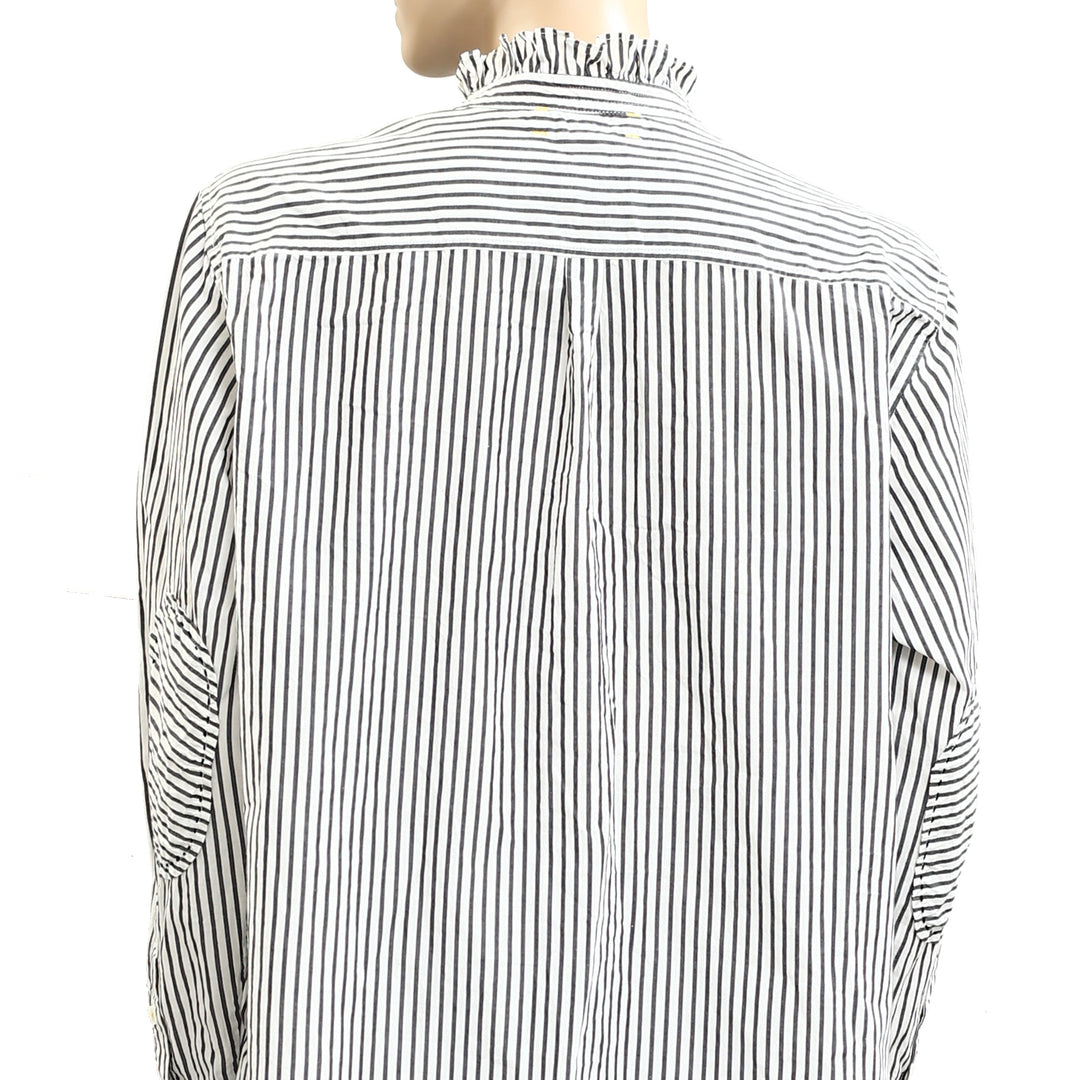 Kerri Rosenthal Mia Shirt Ruffles Tunic Top