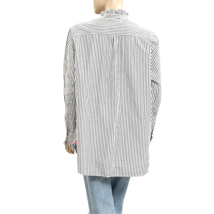 Kerri Rosenthal Mia Shirt Ruffles Tunic Top