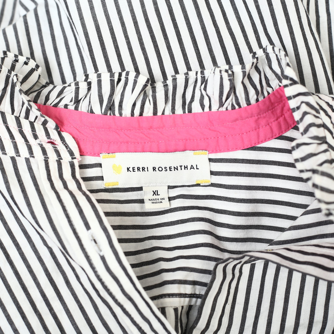 Kerri Rosenthal Mia Shirt Ruffles Tunic Top