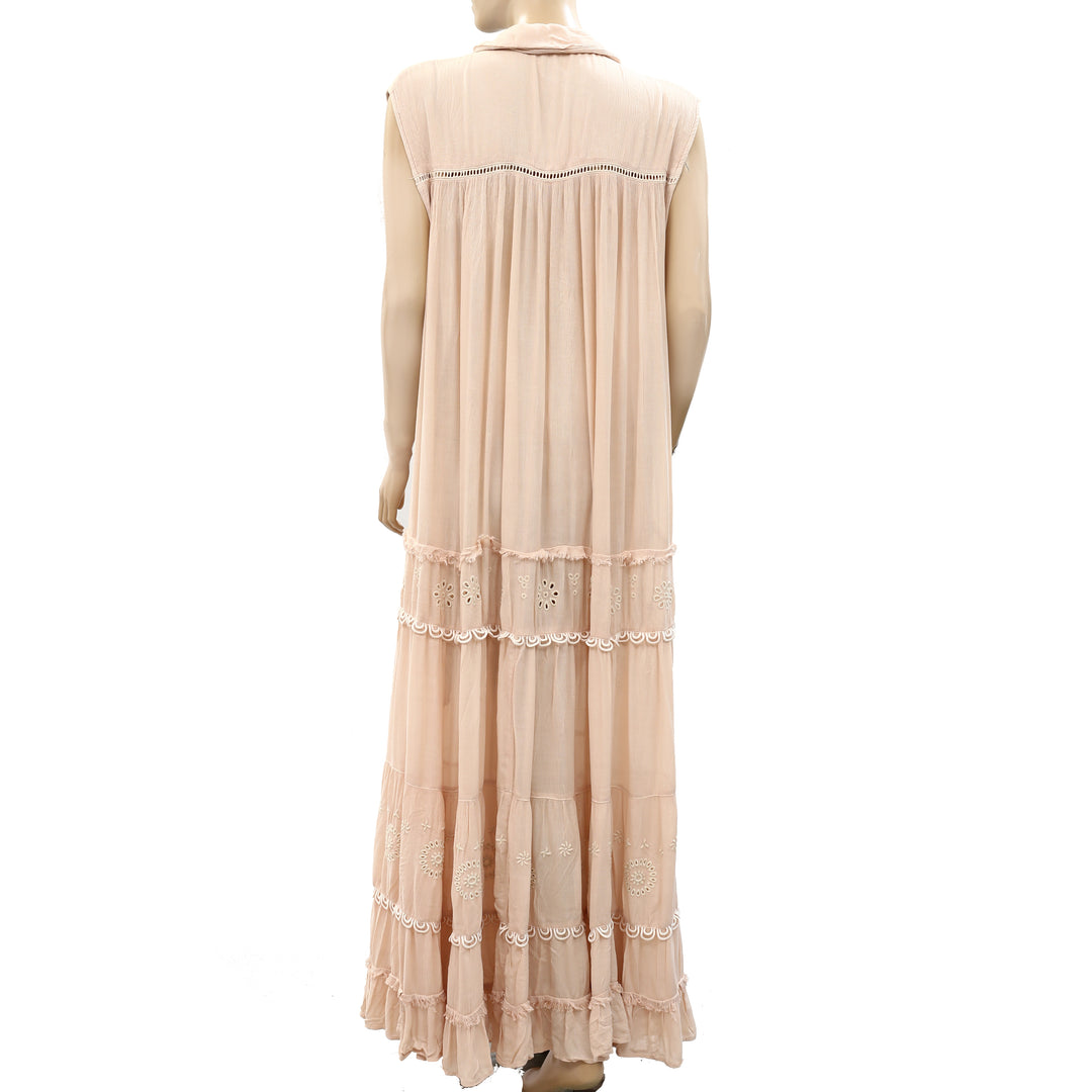 Free People Pretty Cozy Maxi Dress White Chocolate Couture Free People Pretty Cozy Maxi Dress White Chocolate Couture