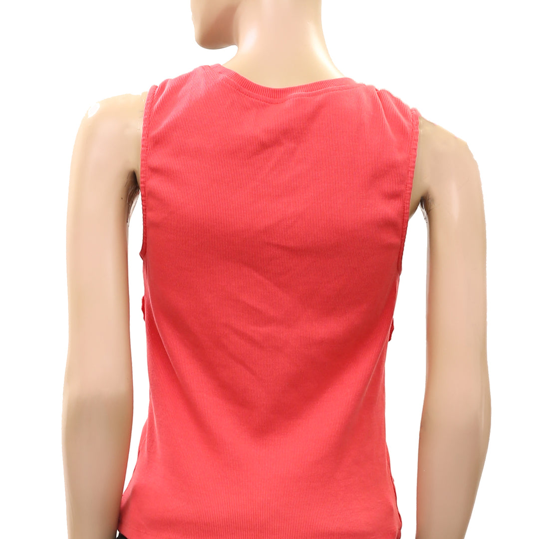 By Anthropologie Embellished Scoop-Neck Blouse Tank Top